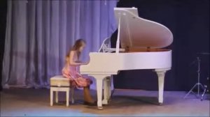 Конєва Анастасія, 11 років, С.Геллер "Баркарола"