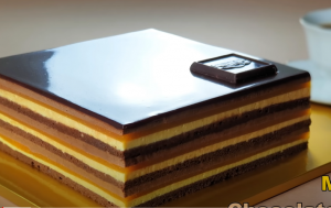 муссовый торт манго шоколадl.mp4