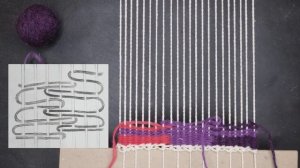 Соединение нитей. Полотняное переплетение