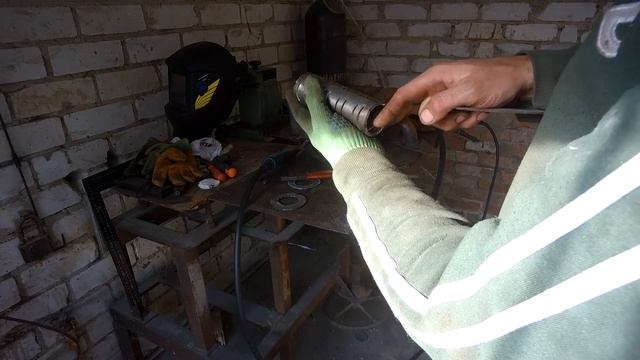 Пламя гаситель в место католизатора, своими руками.