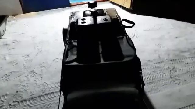 Разворот мотобукса БТС в гараже на диске ! смотреть онлайн