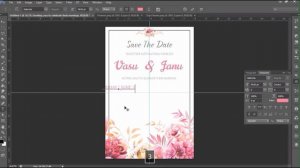 Making wedding invitation with Photoshop New | Studio MS