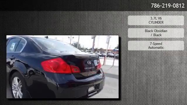 2015 INFINITI Q40 4dr Sedan RWD - Miami, FL смотреть онлайн