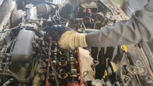 Замена гидрокомпенсаторов(mobis) на  Hyundai Elantra XD adjuster assy