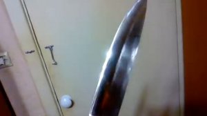 Якутский нож с деревянными ножнами