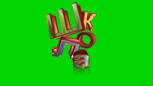 футажи надписи школьные ШКОЛА и ПРОЩАЙ, ШКОЛА на зеленом фоне