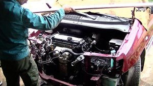 HYUNDAI Matrix . Кузовной ремонт .Рихтовка .