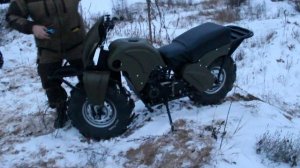 Полноприводный мотоцикл Мастер Про 3 первый обзор