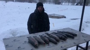 Ловля форели на чесночную пасту / Рыбалка в ДУРЫКИНО