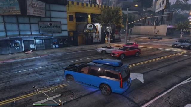 GTA 5 Online Cavalcade XL Customization and some dumb stuff to show смотреть онлайн