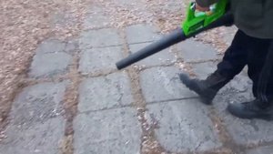 Воздуходувка аккумуляторная  greenworks 40 volt
