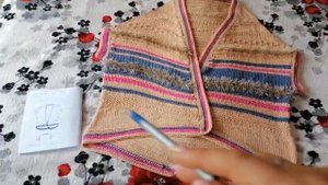 Жилет кимоно спицами.Как  связать?Подробное описание как вязала.///Жилет  "ONION"