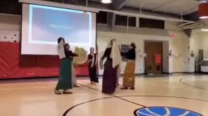 Tse Bit ai Middle  School Filipino Teachers Dancing Singkil During the Cultural Heritage Week