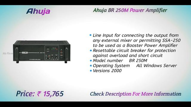 Top 5 Best Ahuja Amplifiers || Ahuja Amplifiers Under 20000 || in India смотреть онлайн