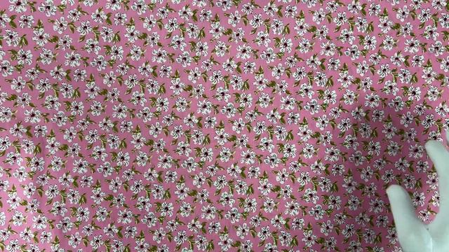 Ткань поплин "Цветы " цв.№ 2 смотреть онлайн