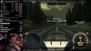 Beating the World Record is tough! Can we make it? | NFS Most Wanted Speedrun Highlights | KuruHS