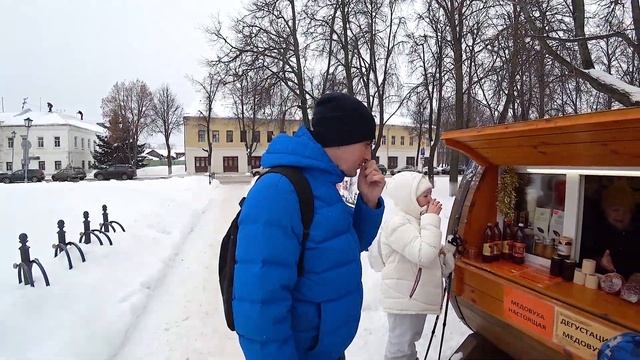 Суздаль зимой - Медовуха и развлечения! Что посмотреть за пару часов во Владимире? февраль 2019 смотреть онлайн