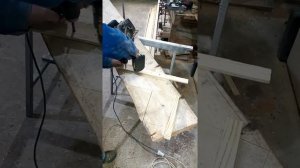 Изготовление простой лестницы , бюджетный  вариант . Часть1 .