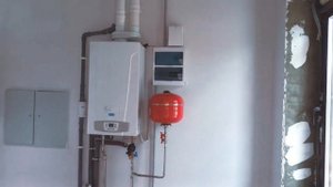 Отопление теплым полом . Обзор работ, дом 100 м2