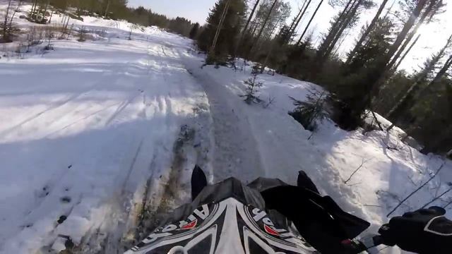 Hometrack training 28.03.2016 Arctic Cat 600 Snowcross смотреть онлайн