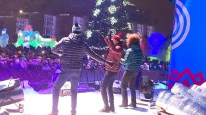 Самая сказочная песня Группы САДко. Новогодняя ночь. Красивое выступление и  природная красота.