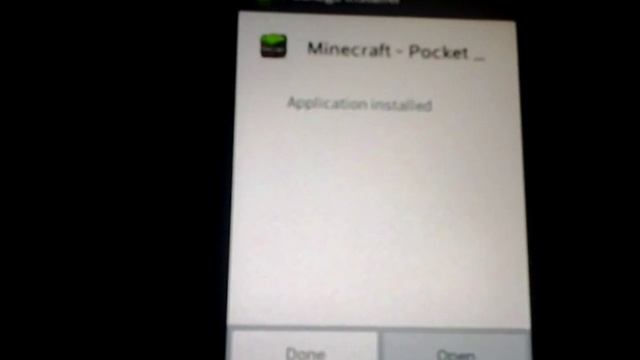 Minecraft PE v0.1.0 .apk (file download) смотреть онлайн