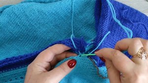 Незаметный шов. Сшиваем детали изделия.