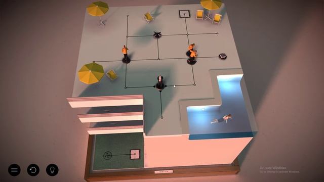 Hitman GO LVL 1 map 3-11 смотреть онлайн