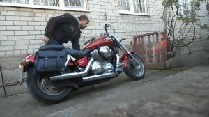 Honda VTX1800C exhaust