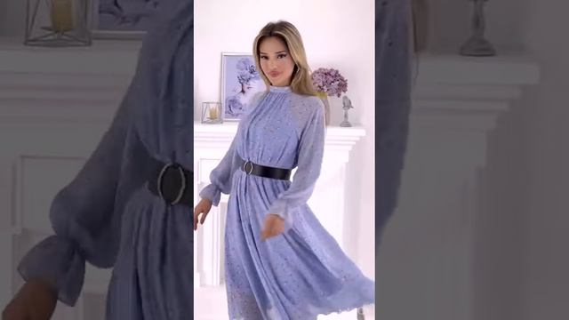 #дордойОптом: Шифоновое платье #18806 в нежных расцветках