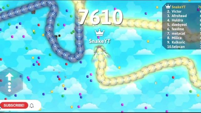 Snake.Io ? I Feed Cute Bot In Snake.Io! Epic Best Snake.io Gameplay смотреть онлайн