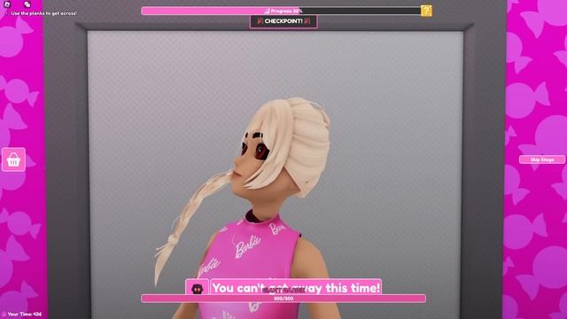 СБЕГАЕМ ОТ ЗЛОЙ БАРБИ В ОББИ! смотреть онлайн