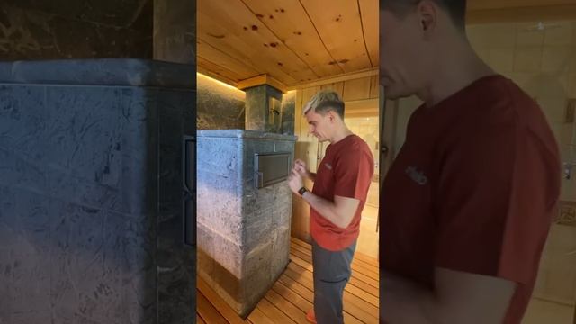 Печь по-серому ? #доманавека #баня #проектбани #баняпроект #баняизбревна #баняизкело #русскаябаня смотреть онлайн