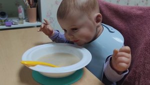 День с реборнами • Капризный Даня • Ева и Яша • Кушаем пюре 12.05.2023 ROLEPLAY