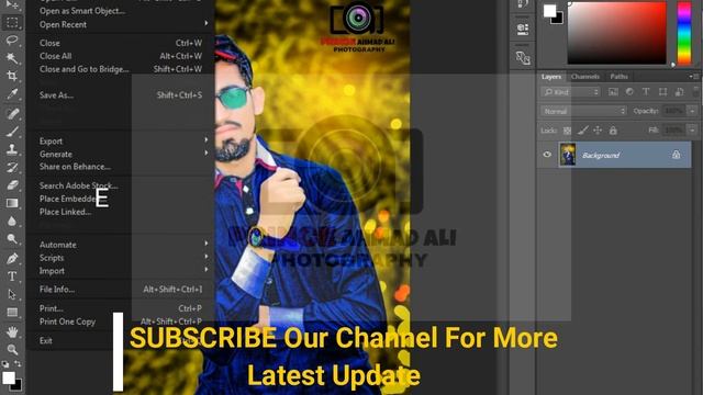 how to Quick open file and save file in adobe photoshop cc 2017 Full Course By Adobe Sc World смотреть онлайн