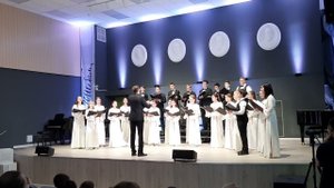 "Отче наш". Детский хор "Нова" и Молодежный Московский Синодальный хор. 26.04.2023