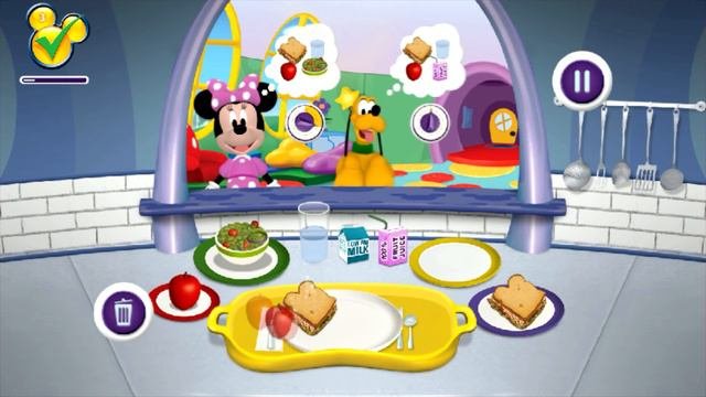 Mickey Mouse Clubhouse: Mickeys Mouse-Ke-Cafe - Disney Junior Game For Kids