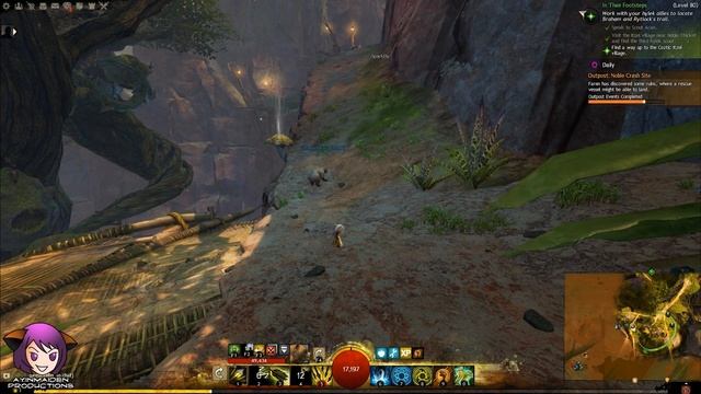 Guild Wars 2 - Heart of Thorns Act 1 - 05 In Their Footsteps смотреть онлайн