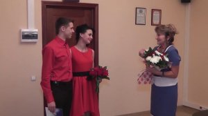 Свадьба Сергея и Карины 1 июля 2015 в МФЦ "Мои документы"