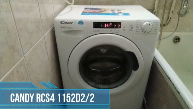 Отзыв на стиральную машину Candy RCS4 1152D2/2 | ВсеСтиральные смотреть онлайн