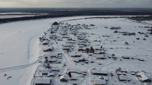 Русская деревня. Засулье. Зима.