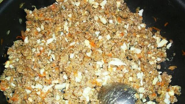 Блины, фаршированные мясом