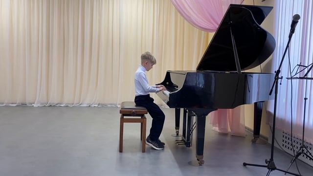 Свердлов Фёдор 8 лет, Этюд 1 Шитте. смотреть онлайн