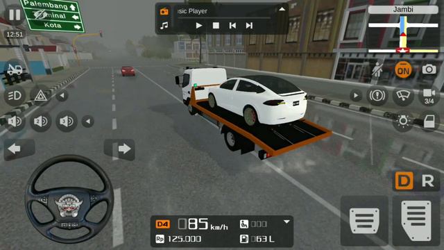 Mitsubishi Canter Angkut New Tesla Car Mod For Bussid New Mods Bus Simulator Indonesia New Mods