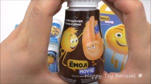 2017 McDONALD'S THE EMOJI MOVIE HAPPY MEAL TOYS VS DESPICABLE ME 3 FOOD PRODUCTS FULL SET COLLECTIO