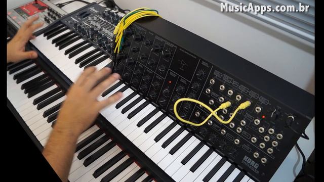 Synth Jam 25: Minibrute, Korg MS-20 & Electribe RE-1 (Marcus Padrini) смотреть онлайн