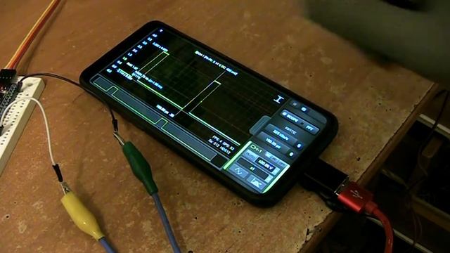 ? HS101: осциллограф для ADNROID смартфона на STM32 смотреть онлайн