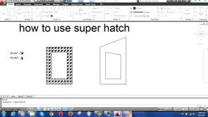 Autocad Express Tool: Superhatch Command