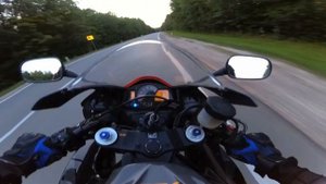 Погоняли. Honda cbr 600rr vs Honda cb 400 vs Kawasaki zzr
