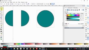 How to Draw a Semi-circle in Inkscape